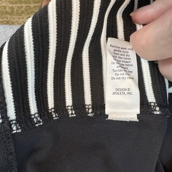 Athleta Mala Striped Tank Dress Women’sPlus Size XXL Sleeveless Stretchy Bodycon - Picture 7 of 7